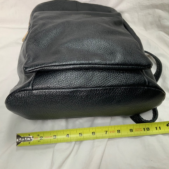 Divina Firenze Black Leather Backpack - Picture 5 of 11